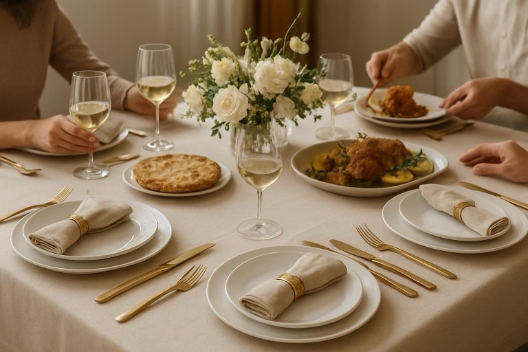 Mesa posta: Bodas