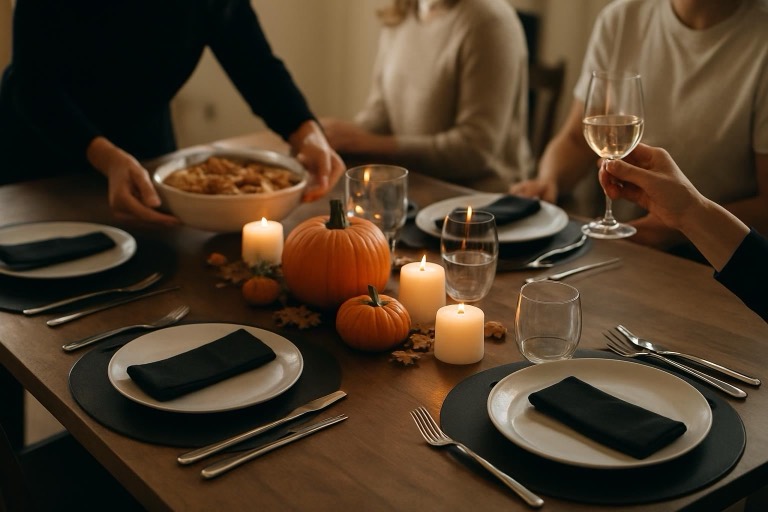 Mesa posta: Halloween